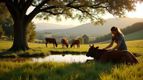 Comment un ostéopathe bovin à Pau améliore la santé de vos animaux